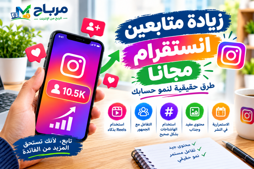 زيادة متابعين انستقرام مجانا