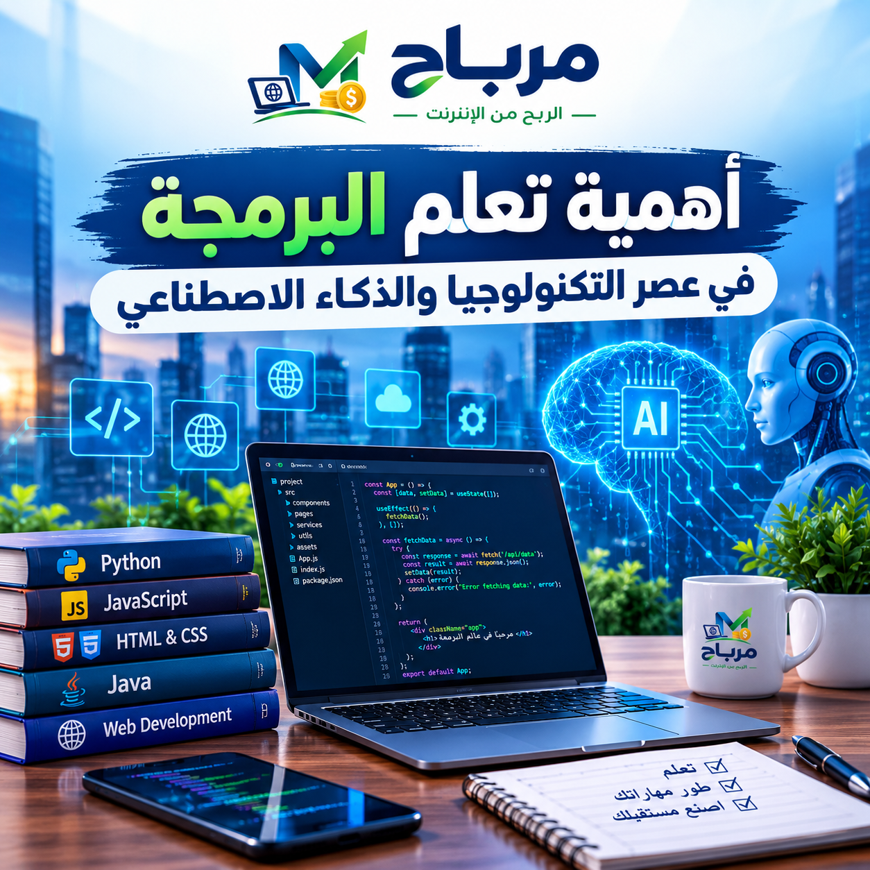 أهمية تعلم البرمجة في عصر التكنولوجيا