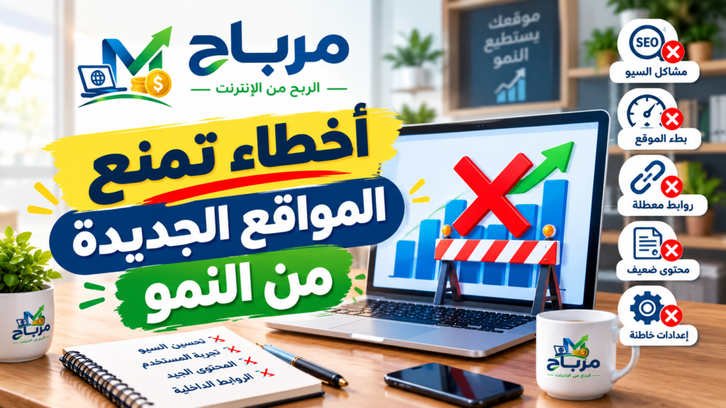 أخطاء تمنع المواقع الجديدة من النمو 